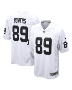 Brock Bowers Las Vegas Raiders Nike Spieler Trikot – Weiß