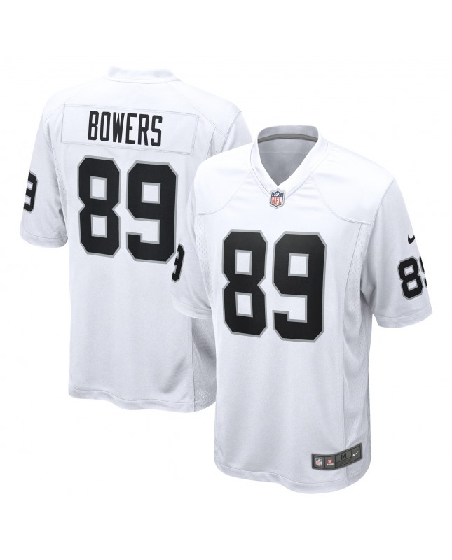 Brock Bowers Las Vegas Raiders Nike Spieler Trikot – Weiß