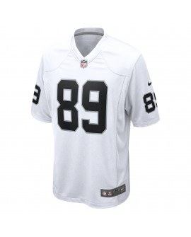 Brock Bowers Las Vegas Raiders Nike Spieler Trikot – Weiß
