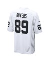 Brock Bowers Las Vegas Raiders Nike Spieler Trikot – Weiß