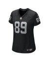 Brock Bowers Las Vegas Raiders Nike Damen-Team-Spieler Trikot – Schwarz