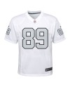 Brock Bowers Las Vegas Raiders Nike Jugend-Ausweichtrikot – Weiß