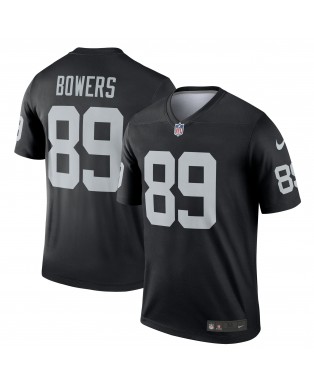 Brock Bowers Las Vegas Raiders Nike Legend Spieler Performance-Oberteil – Schwarz