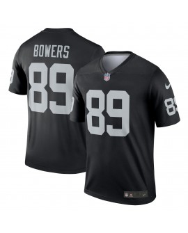 Brock Bowers Las Vegas Raiders Nike Legend Spieler Performance-Oberteil – Schwarz