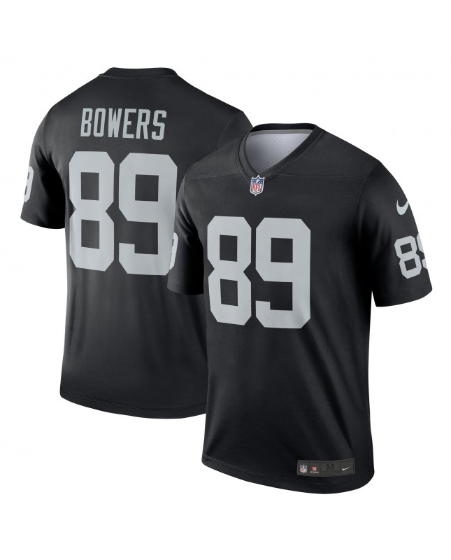 Brock Bowers Las Vegas Raiders Nike Legend Spieler Performance-Oberteil – Schwarz