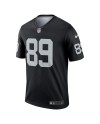 Brock Bowers Las Vegas Raiders Nike Legend Spieler Performance-Oberteil – Schwarz