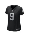 Tyree Wilson Las Vegas Raiders Nike Damen-Spieler Trikot – Schwarz