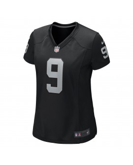 Tyree Wilson Las Vegas Raiders Nike Damen-Spieler Trikot – Schwarz