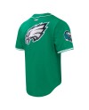 Jalen Hurts Philadelphia Eagles Pro Standard Mesh Button-Up Baseball-Trikot – Kelly Green