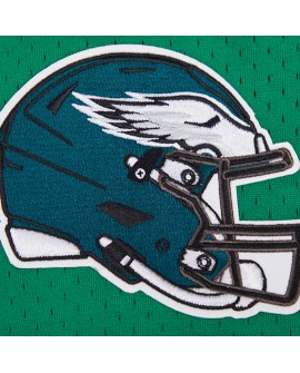 Jalen Hurts Philadelphia Eagles Pro Standard Mesh Button-Up Baseball-Trikot – Kelly Green