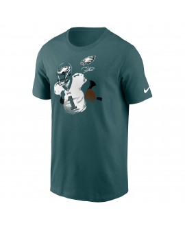 Jalen verletzt Philadelphia Eagles Nike Spieler Graphic T-Shirt – Mitternachtsgrün
