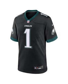 Jalen verletzt die Philadelphia Eagles Nike AlternativeTrikot – Schwarz