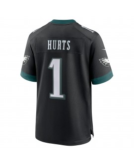 Jalen verletzt die Philadelphia Eagles Nike AlternativeTrikot – Schwarz