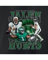 Jalen Hurts Philadelphia Eagles Notorious Spieler Grafik-T-Shirt – Schwarz