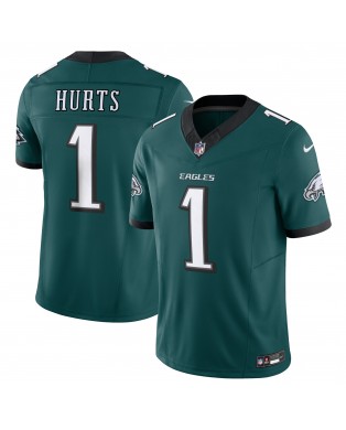 Jalen verletzt Philadelphia Eagles Nike Vapor F.U.S.E. Limitiertes Trikot – Mitternachtsgrün