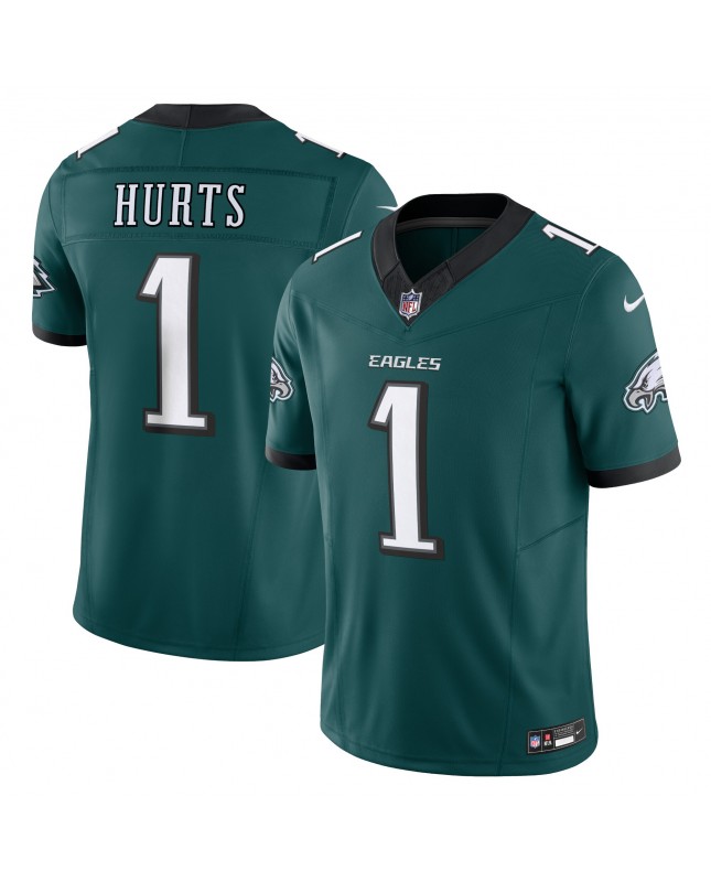 Jalen verletzt Philadelphia Eagles Nike Vapor F.U.S.E. Limitiertes Trikot – Mitternachtsgrün