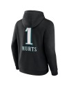 Jalen Hurts Philadelphia Eagles Team Wordmark Pullover Hoodie – Schwarz