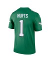 Jalen verletzt Philadelphia Eagles Nike Legend Spieler Performance Top – Kelly Green
