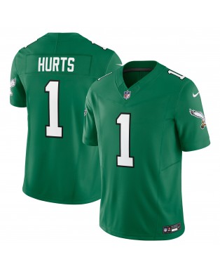 Jalen verletzt Philadelphia Eagles Nike Vapor F.U.S.E. Limitiertes Trikot – Kelly Green