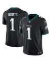 Jalen verletzt Philadelphia Eagles Nike Alternate Vapor F.U.S.E. Limitiertes Trikot – Schwarz