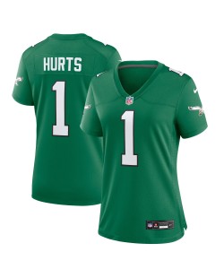 Jalen tut den Philadelphia Eagles weh. Nike Spiele-Trikot für Frauen – Kelly Green