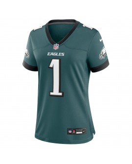 Jalen tut den Philadelphia Eagles weh. Nike Damen-Team-Spieler Trikot – Mitternachtsgrün