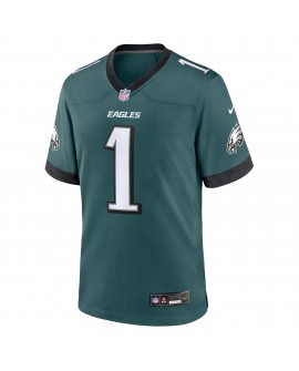 Jalen verletzt Philadelphia Eagles Nike TeamTrikot – Mitternachtsgrün