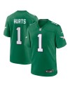 Jalen verletzt Philadelphia Eagles Nike AlternateSpiele-Trikot – Kelly Green