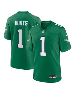 Jalen verletzt Philadelphia Eagles Nike AlternateSpiele-Trikot – Kelly Green