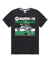 Saquon Barkley Philadelphia Eagles Homage Unisex Madden NFL '26 Retro Cover Tri-Blend T-Shirt – Anthrazit
