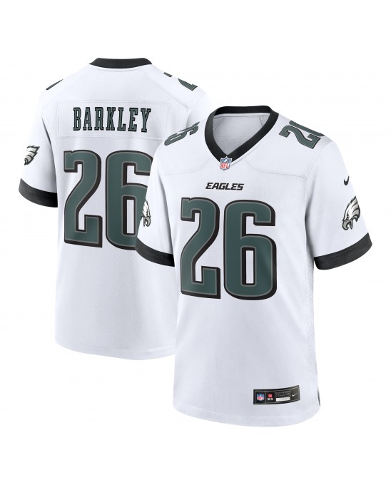 Saquon Barkley Philadelphia Eagles Nike Spieler Trikot – Weiß