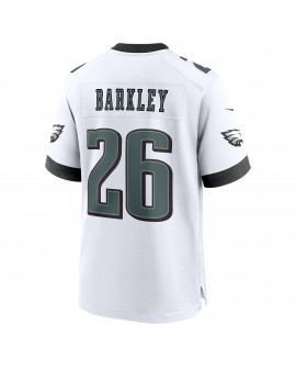 Saquon Barkley Philadelphia Eagles Nike Spieler Trikot – Weiß