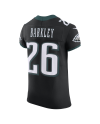 Saquon Barkley Philadelphia Eagles Nike Alternate Vapor F.U.S.E. Elite-Trikot – Schwarz