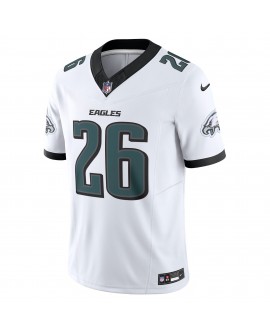 Saquon Barkley Philadelphia Eagles Nike Vapor F.U.S.E. Limitiertes Trikot – Weiß