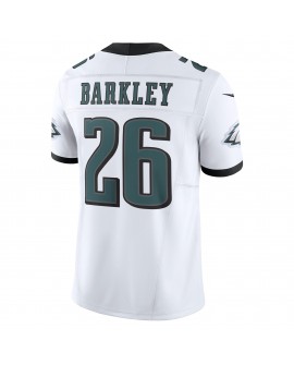 Saquon Barkley Philadelphia Eagles Nike Vapor F.U.S.E. Limitiertes Trikot – Weiß