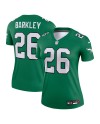 Saquon Barkley Philadelphia Eagles Nike Damen Legend Spieler Performance Top – Kelly Green