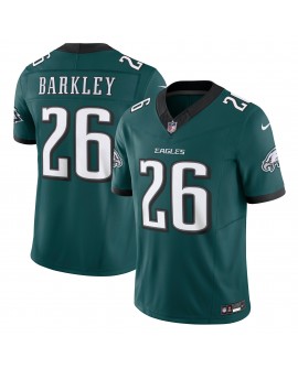 Saquon Barkley Philadelphia Eagles Nike Vapor F.U.S.E. Limitiertes Trikot – Mitternachtsgrün