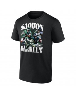 Saquon Barkley Philadelphia Eagles Notorious T-Shirt – Schwarz