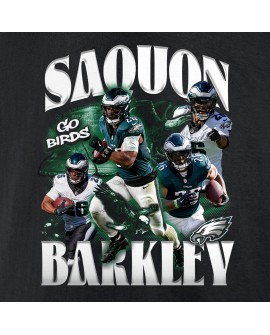 Saquon Barkley Philadelphia Eagles Notorious T-Shirt – Schwarz