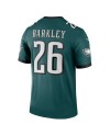 Saquon Barkley Philadelphia Eagles Nike Legend Spieler Performance Top – Mitternachtsgrün
