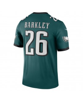 Saquon Barkley Philadelphia Eagles Nike Legend Spieler Performance Top – Mitternachtsgrün