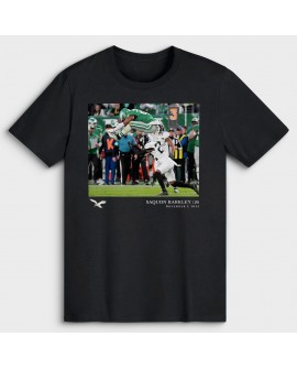 Saquon Barkley Philadelphia Eagles NFL Flash Features Week 9 T-Shirt – Schwarz