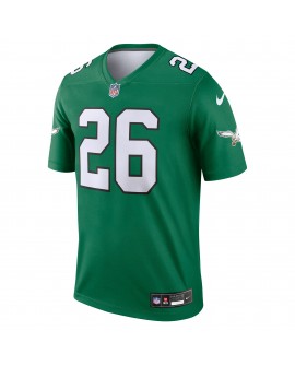 Saquon Barkley Philadelphia Eagles Nike Legend Spieler Performance Top – Kelly Green
