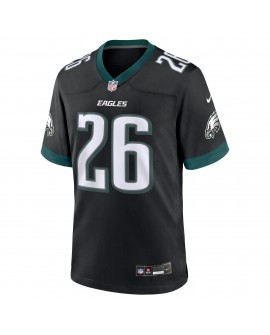 Saquon Barkley Philadelphia Eagles Nike Alternatives Spieler Trikot – Schwarz