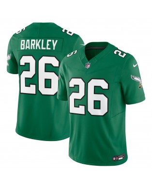 Saquon Barkley Philadelphia Eagles Nike Alternate Vapor F.U.S.E. Limitiertes Trikot – Kelly Green