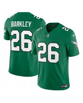 Saquon Barkley Philadelphia Eagles Nike Alternate Vapor F.U.S.E. Limitiertes Trikot – Kelly Green