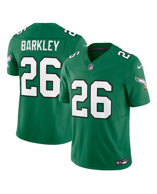 Saquon Barkley Philadelphia Eagles Nike Alternate Vapor F.U.S.E. Limitiertes Trikot – Kelly Green