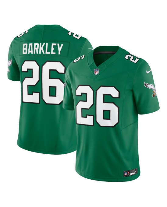 Saquon Barkley Philadelphia Eagles Nike Alternate Vapor F.U.S.E. Limitiertes Trikot – Kelly Green