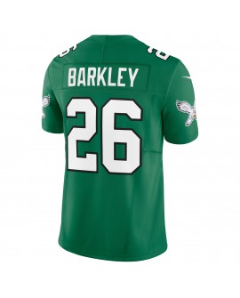 Saquon Barkley Philadelphia Eagles Nike Alternate Vapor F.U.S.E. Limitiertes Trikot – Kelly Green