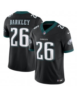 Saquon Barkley Philadelphia Eagles Nike Vapor F.U.S.E. Limitiertes Trikot – Schwarz